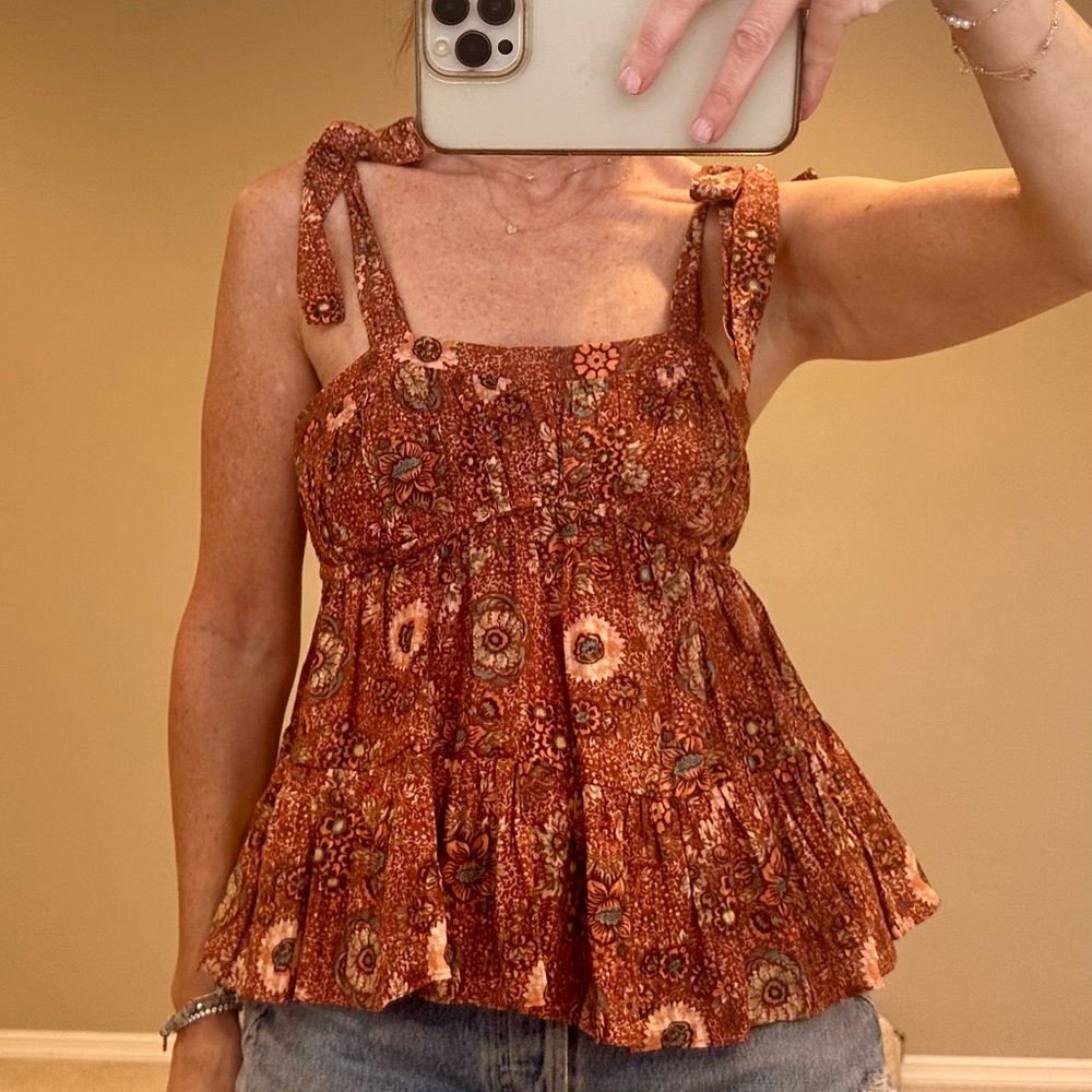 Ulla Johnson TieFront Tank Top